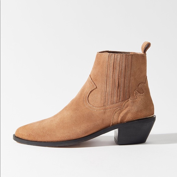 Urban Outfitters Shoes - UO Tina Suede Western Boot